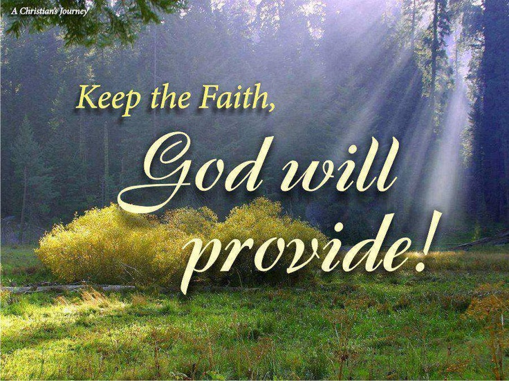 God will provide