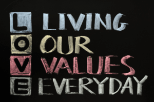 living our values everyday
