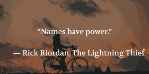 power of a name