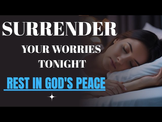 image: woman sleeping peacefully
Surrender your worries tonight, rest in God's peace