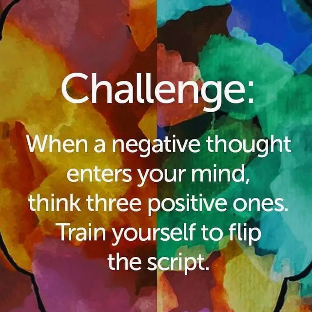 flip the script on negativity