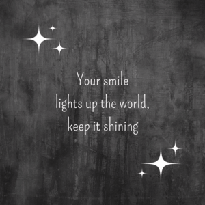 a light in the dark