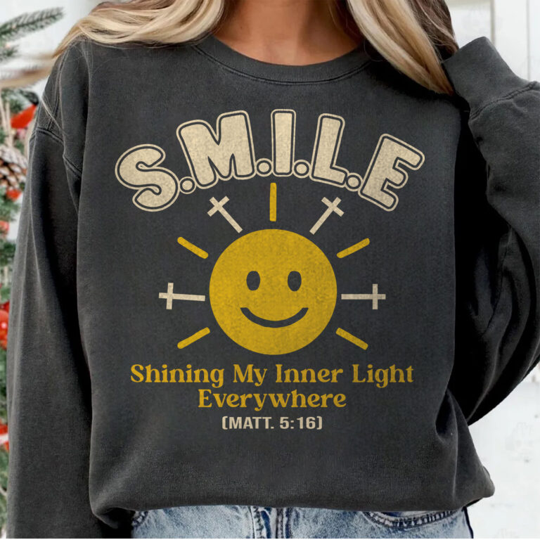 a smile glorifies god smile - shining my inner light everywhere