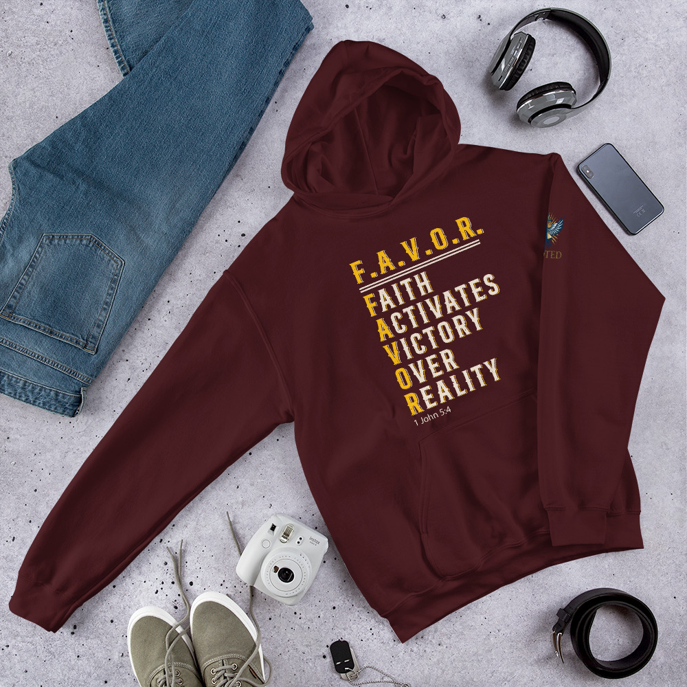 F.A.V.O.R. Hoodie -- Faith Activates Victory Over Reality - Image 24