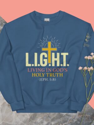 L.I.G.H.T. Sweatshirt -- Living In God's Holy Truth