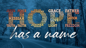 hope has a name names of Jesus