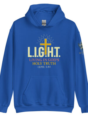 L.I.G.H.T. Hoodie — Living in God's Holy Truth
