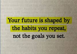 habits shape your life more than goals