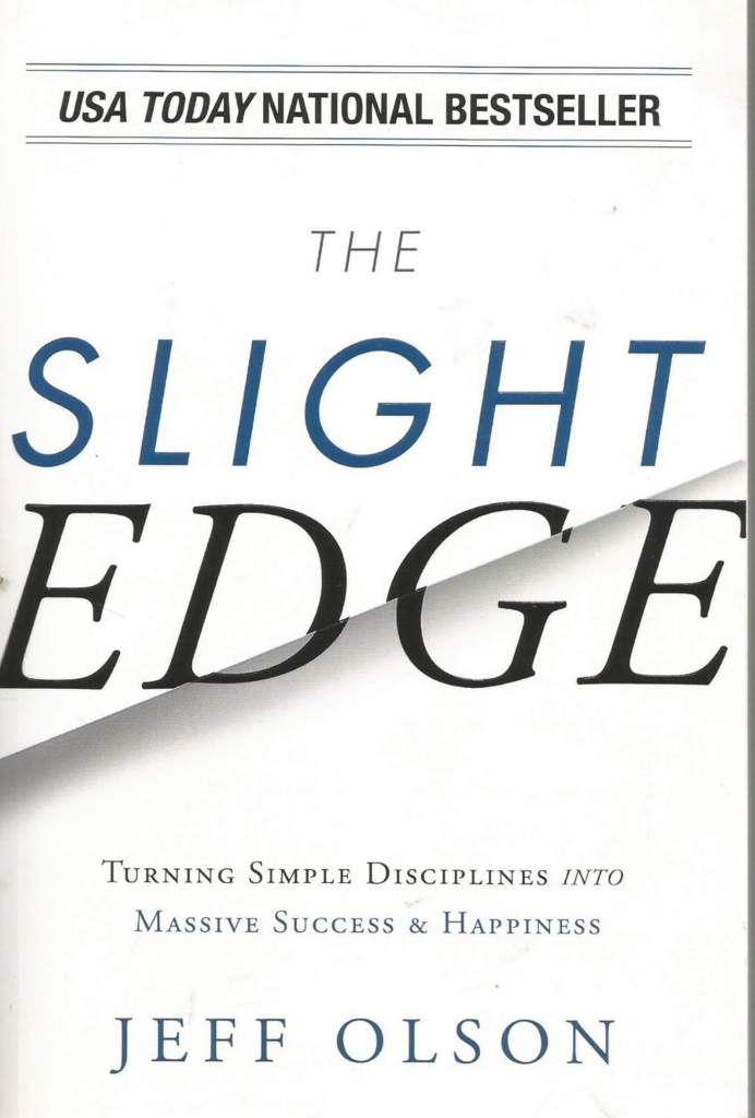 book cover: The Slight Edge by Jeff Olson