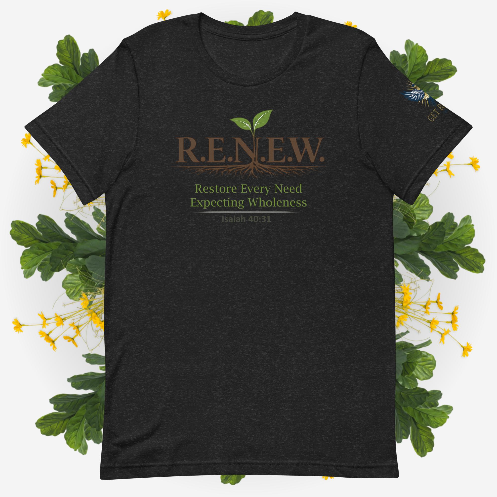 R.E.N.E.W. — Unisex t-shirt - Image 2