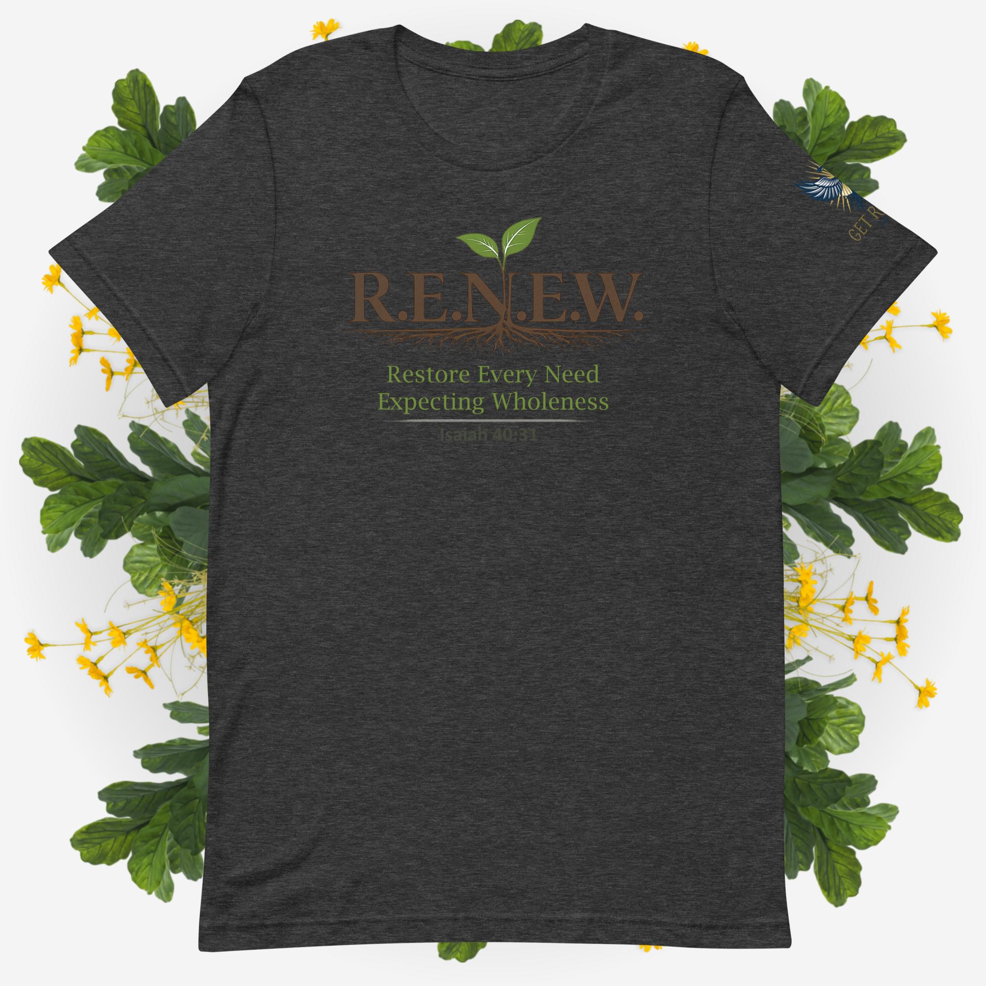 R.E.N.E.W. — Unisex t-shirt - Image 3