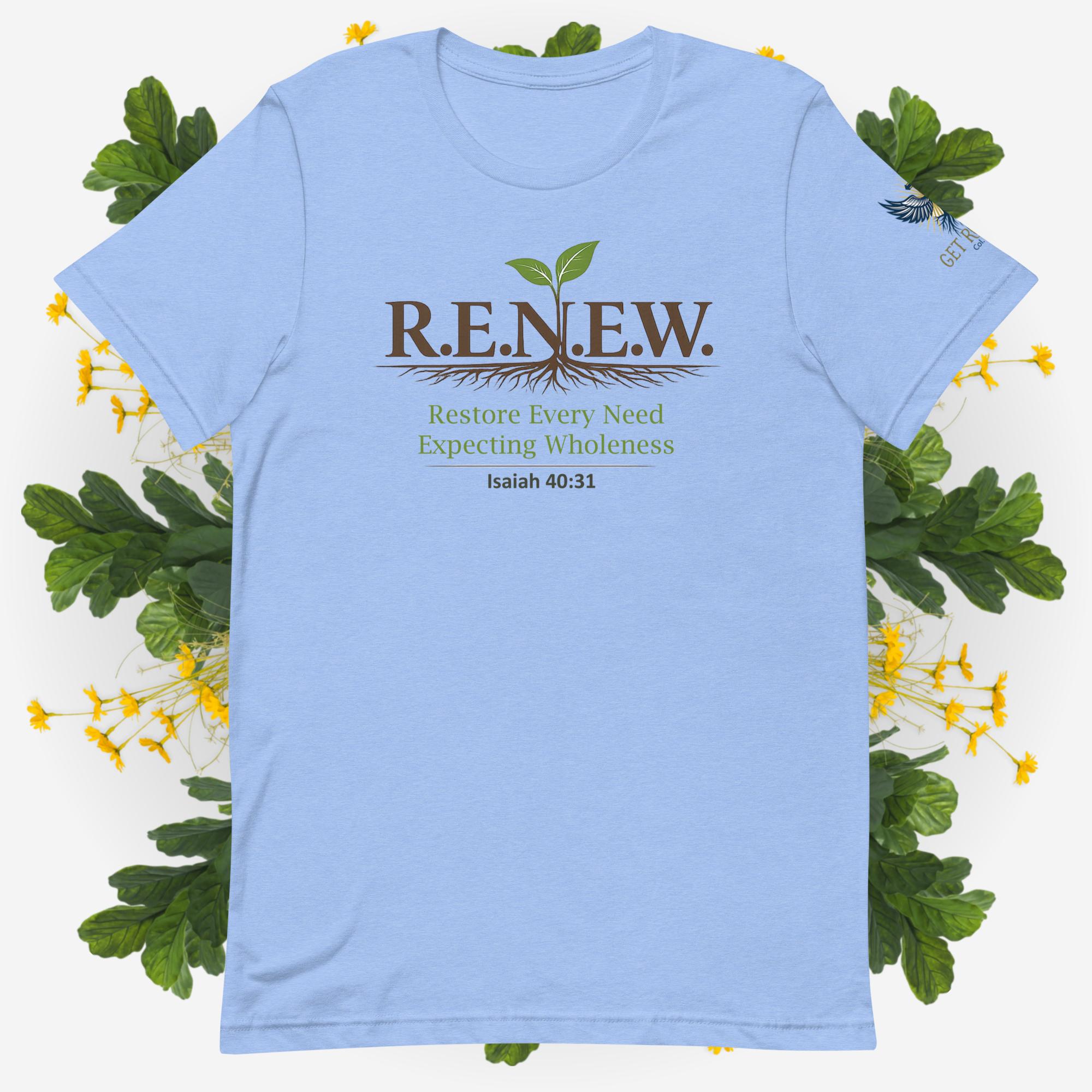 R.E.N.E.W. — Unisex t-shirt - Image 7