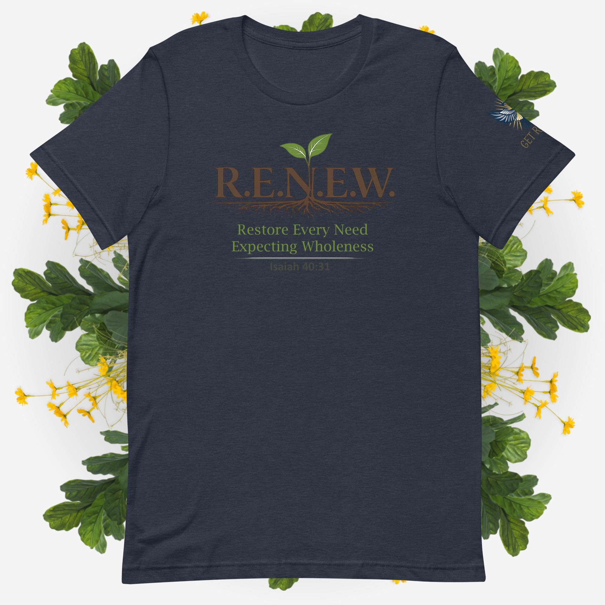 R.E.N.E.W. — Unisex t-shirt - Image 5