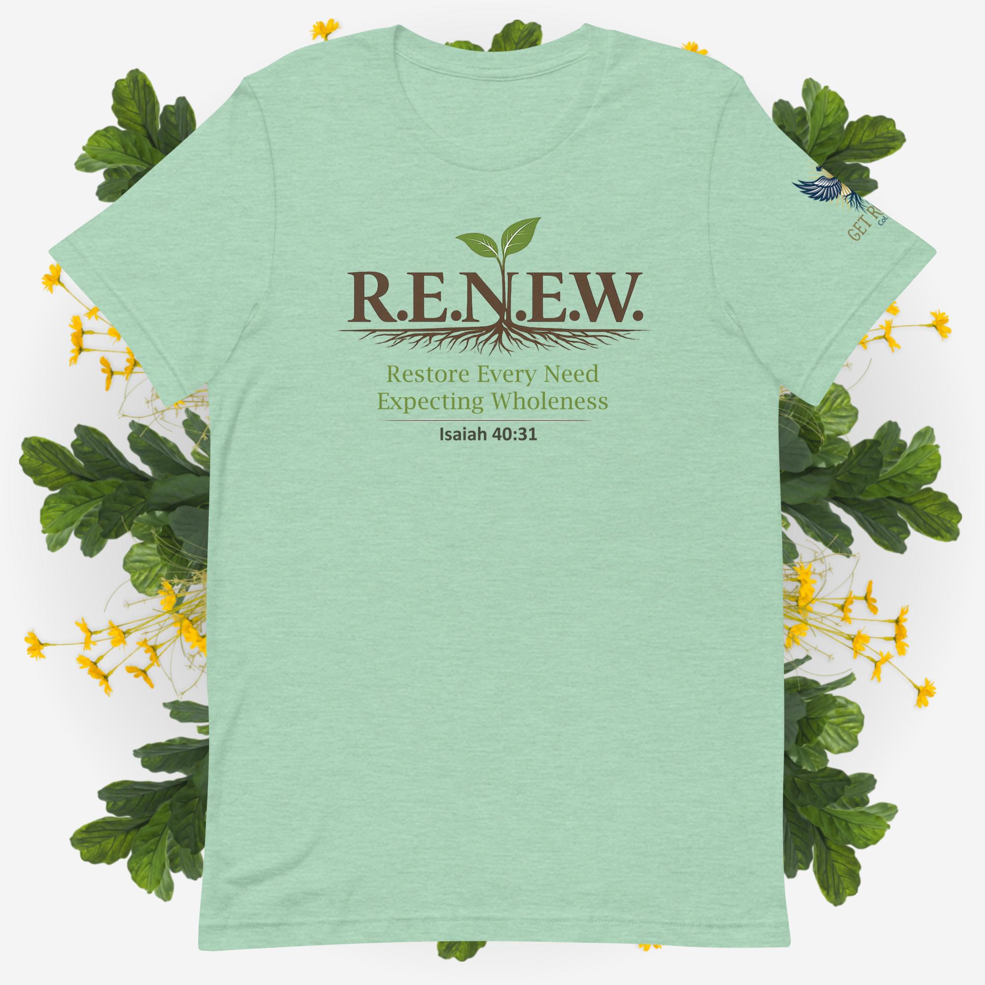 R.E.N.E.W. — Unisex t-shirt - Image 6