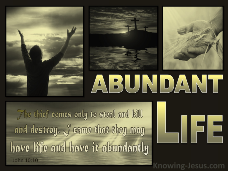 the life of abundance
