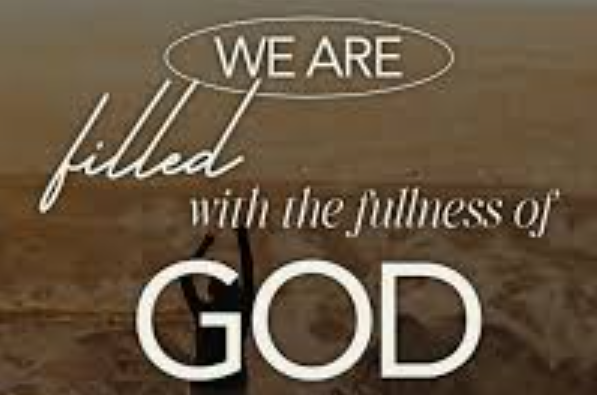 filled with the fullness of God