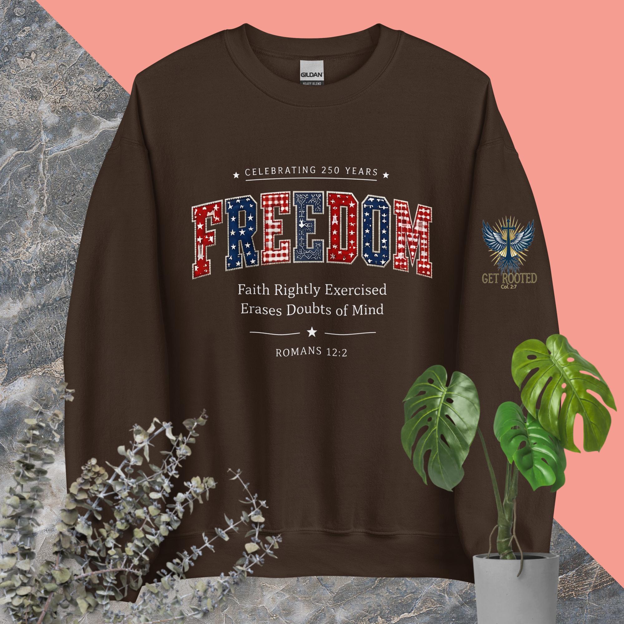 FREEDOM — America 250 Unisex Sweatshirt - Image 2