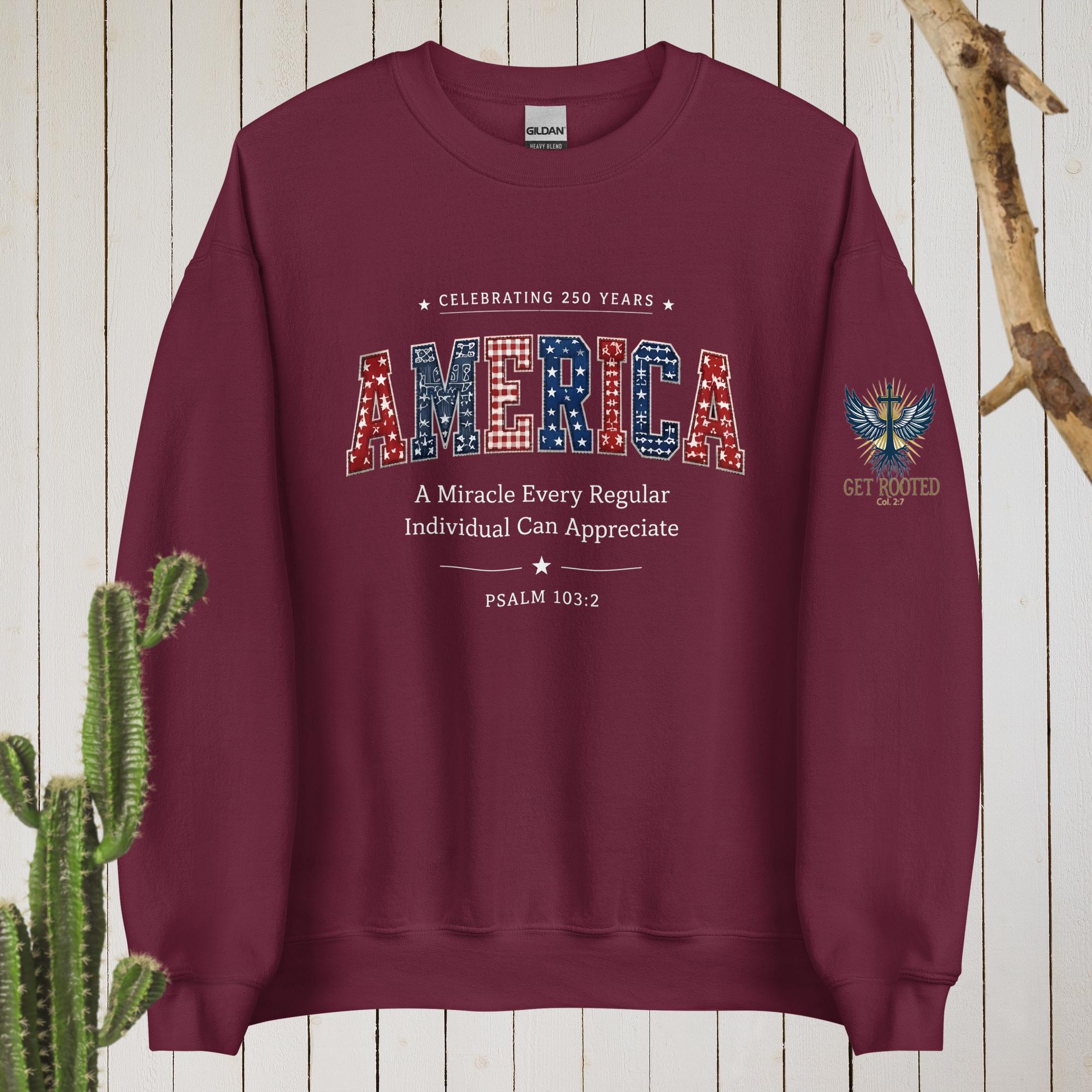 AMERICA — America 250 Unisex Sweatshirt - Image 2