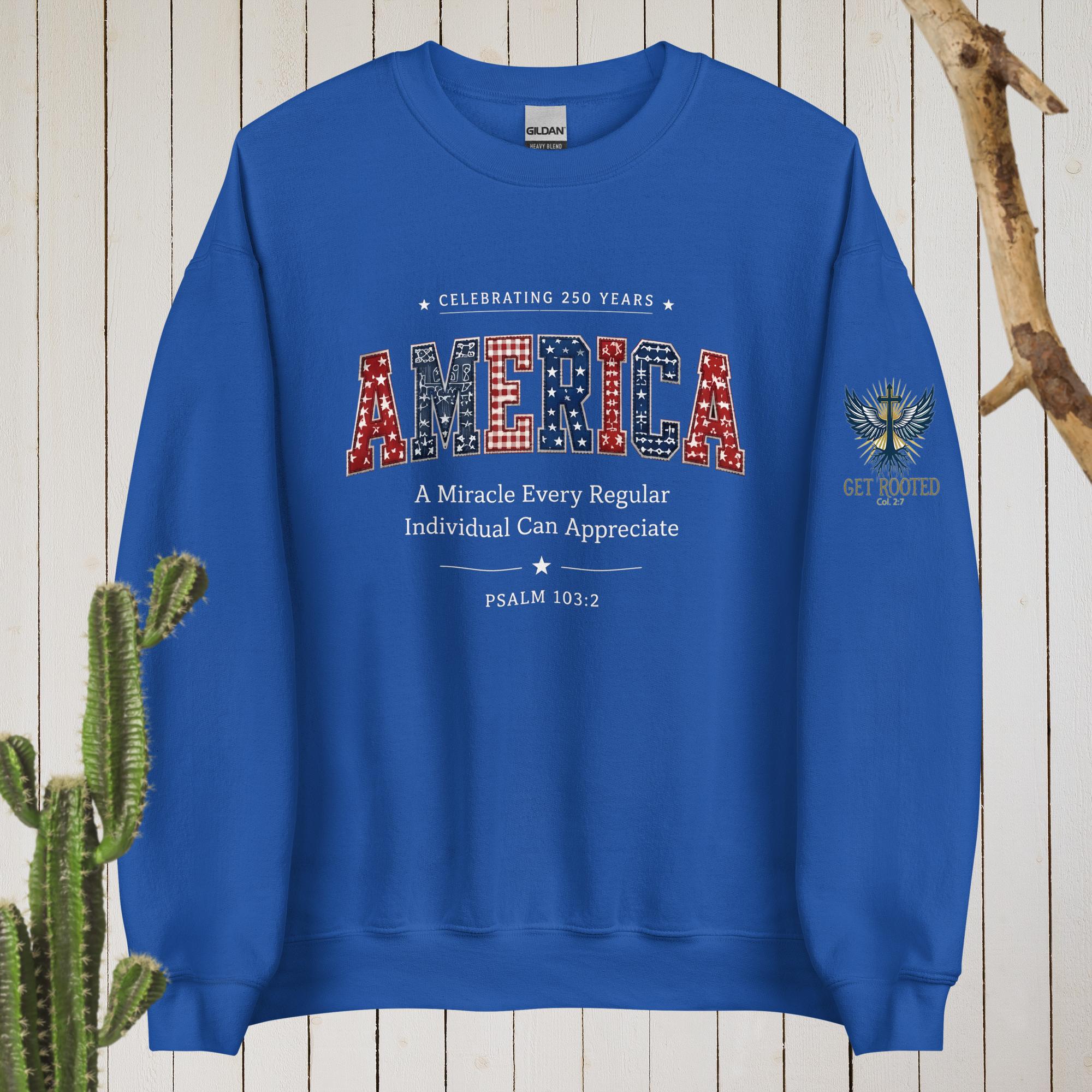 AMERICA — America 250 Unisex Sweatshirt - Image 4