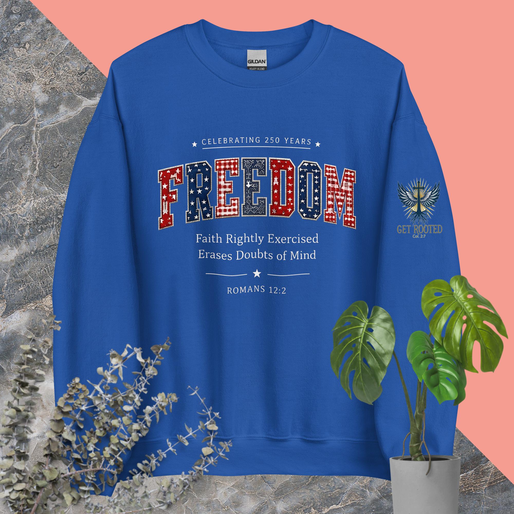FREEDOM — America 250 Unisex Sweatshirt - Image 4