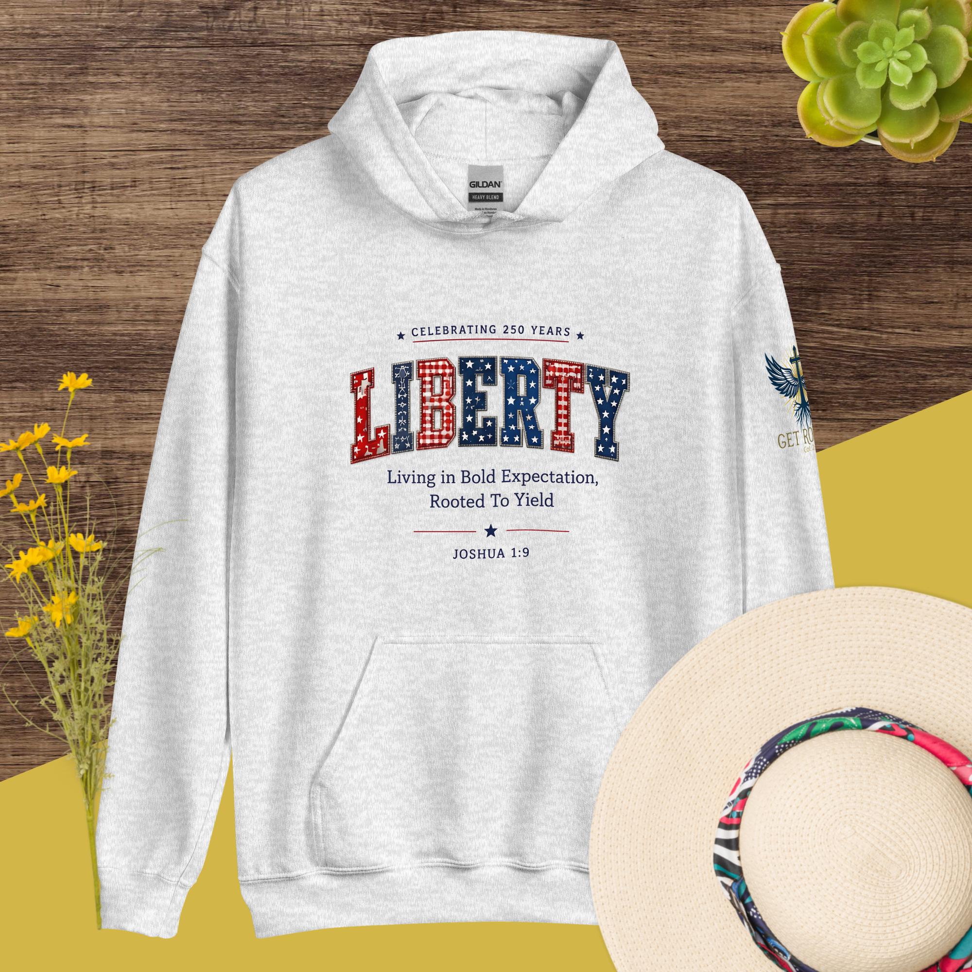 LIBERTY — America 250 Unisex Hoodie
