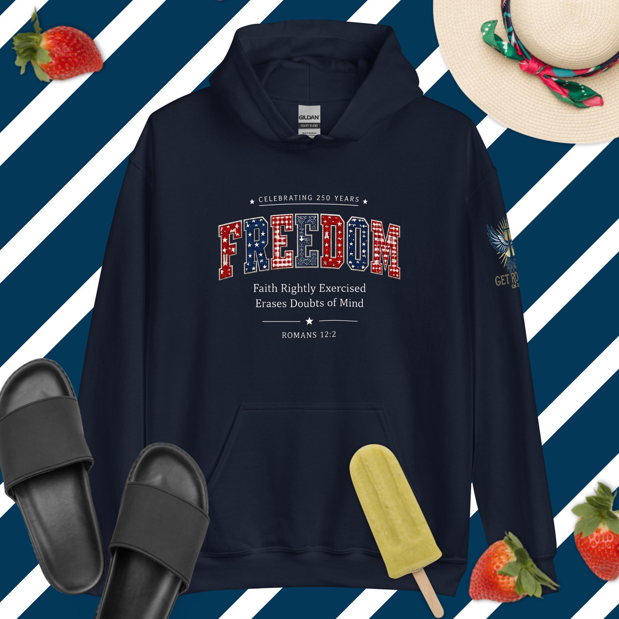 FREEDOM — America 250 Unisex Hoodie