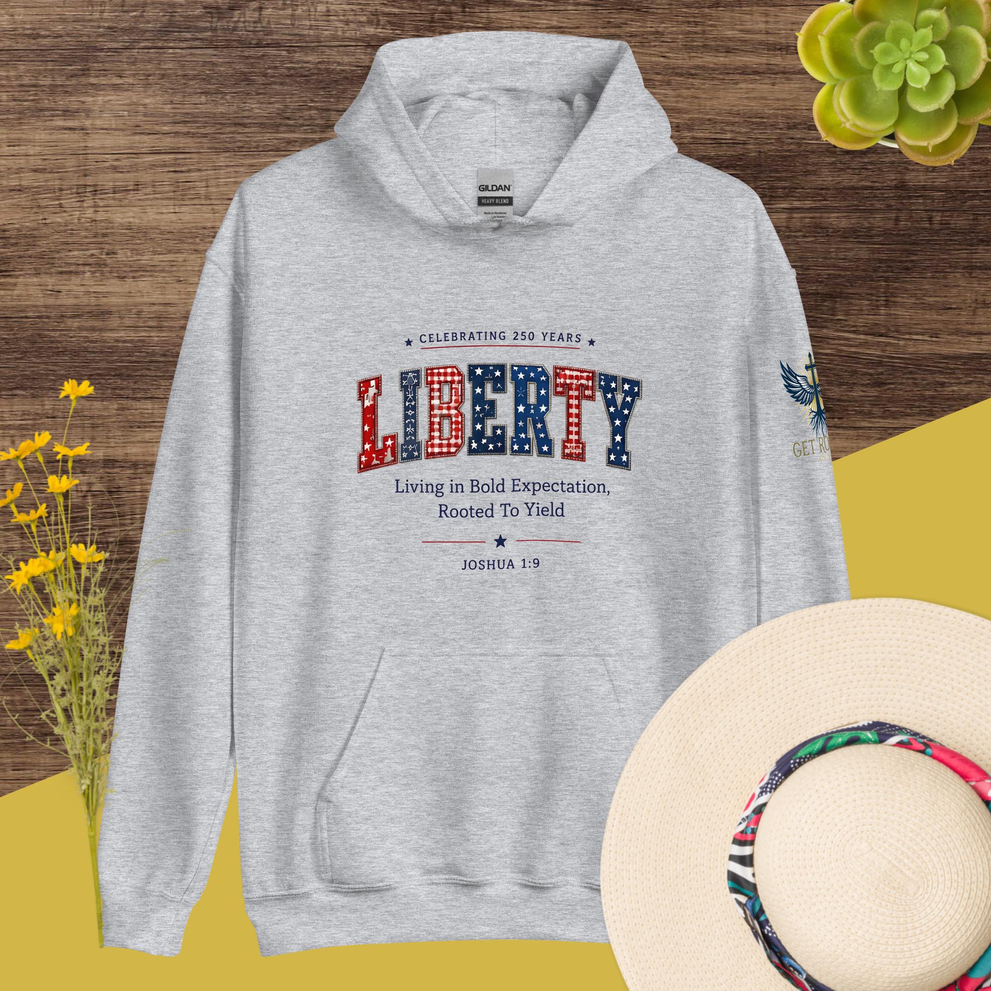LIBERTY — America 250 Unisex Hoodie - Image 3
