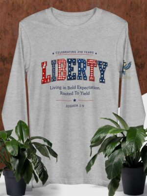 LIBERTY — America 250 Unisex Long Sleeve Tee
