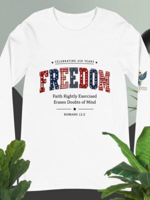 FREEDOM — America 250 Unisex Long Sleeve Tee