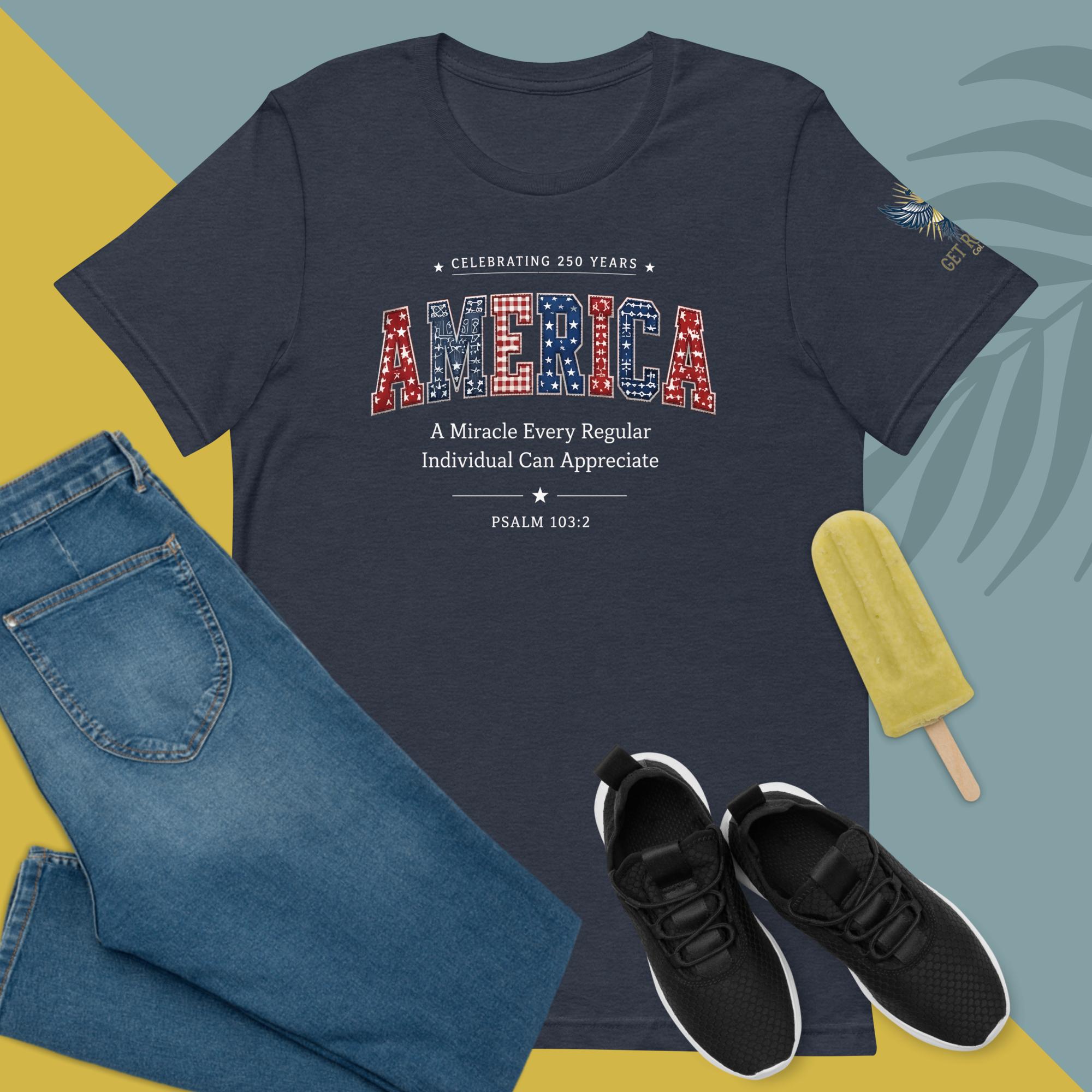 AMERICA 250 — Bella+Canvas Unisex t-shirt - Image 3