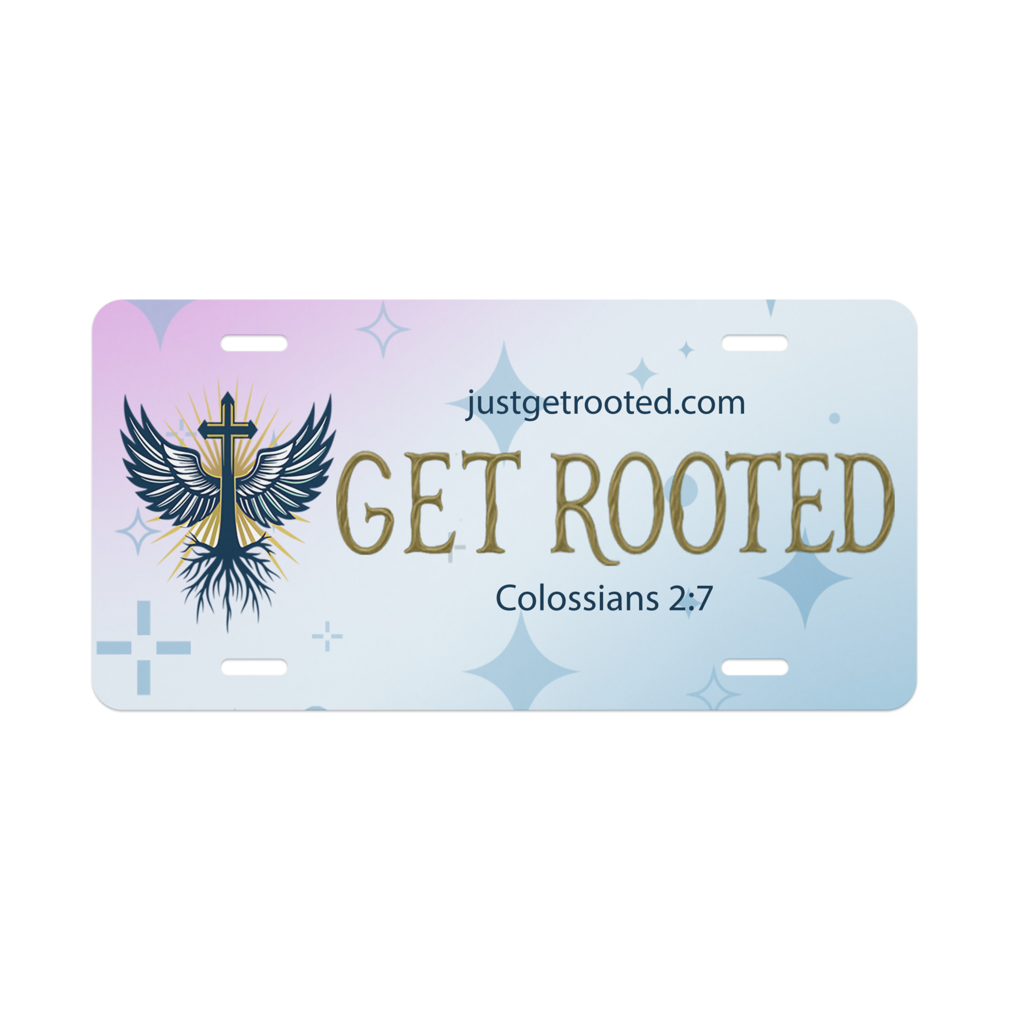 Get Rooted Vanity license plate - Image 2