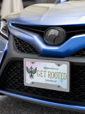 Get Rooted Vanity license plate