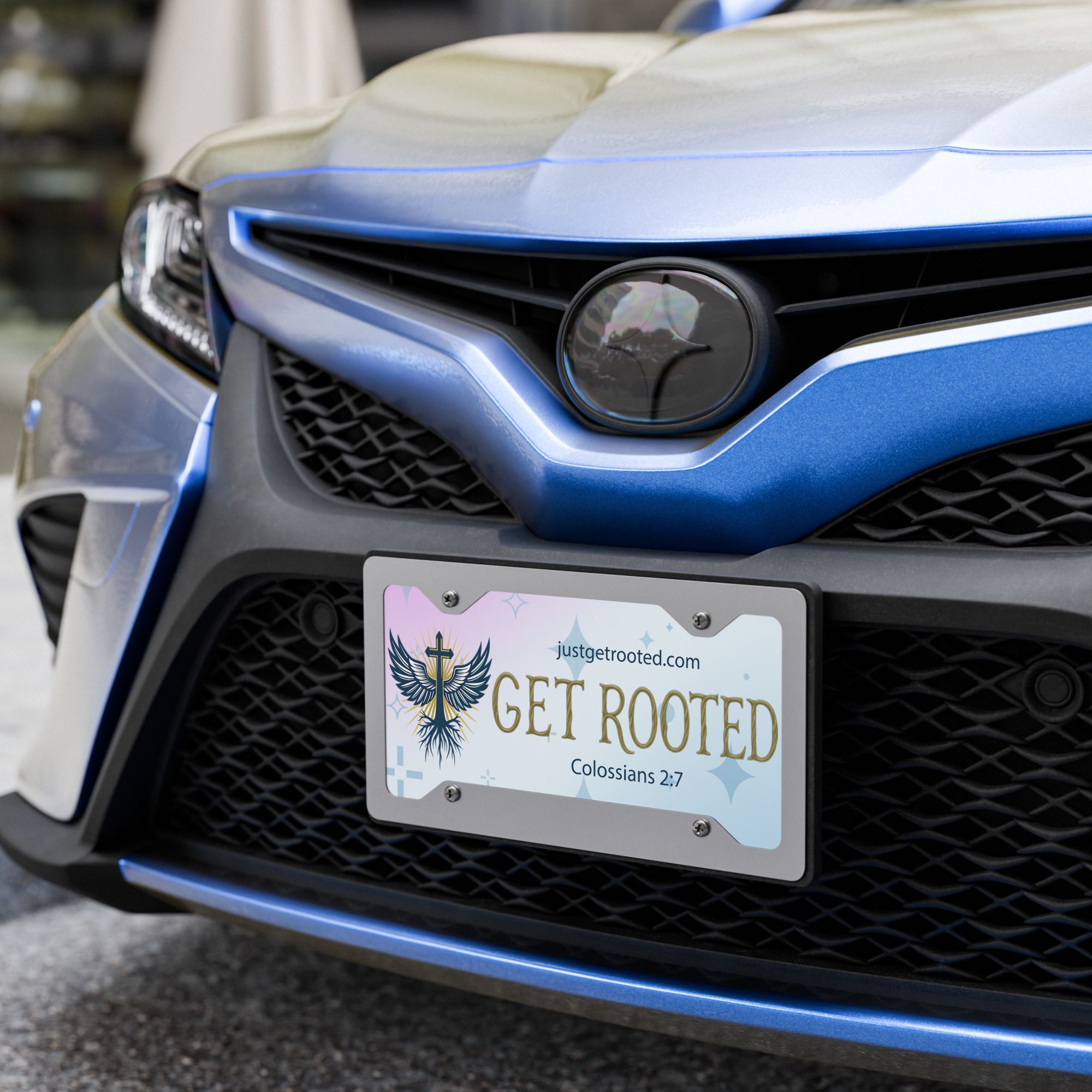 Get Rooted Vanity license plate