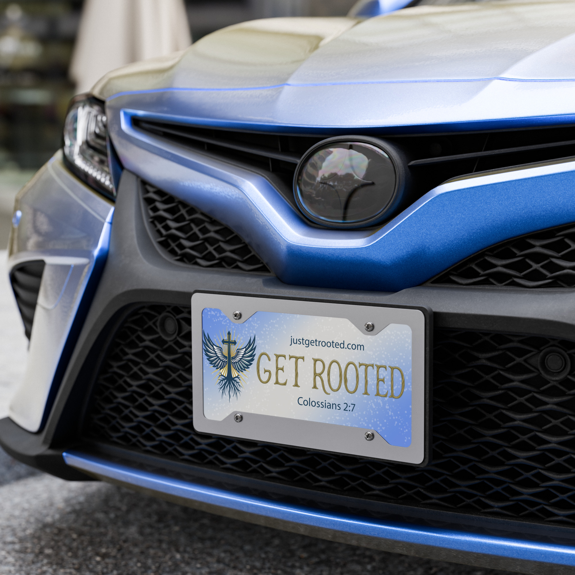 Get Rooted Vanity license plate