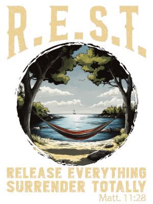 release everything, surrender totally to find God's abundance