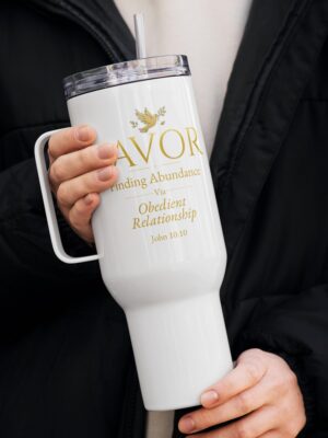 FAVOR Tumbler and travel mug with handle