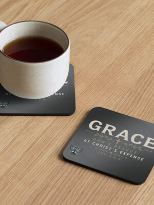GRACE Cork-Back Coaster